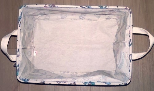Sanrio Hello Kitty 50th Anniversary "Foldable Fabric storage" DAISO from JAPAN - Picture 6 of 7