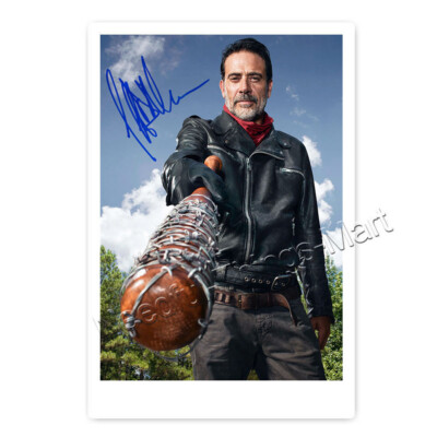 Jeffrey Dean Morgan alias Negan aus The Walking Dead - Autogrammfotokarte [AK1]