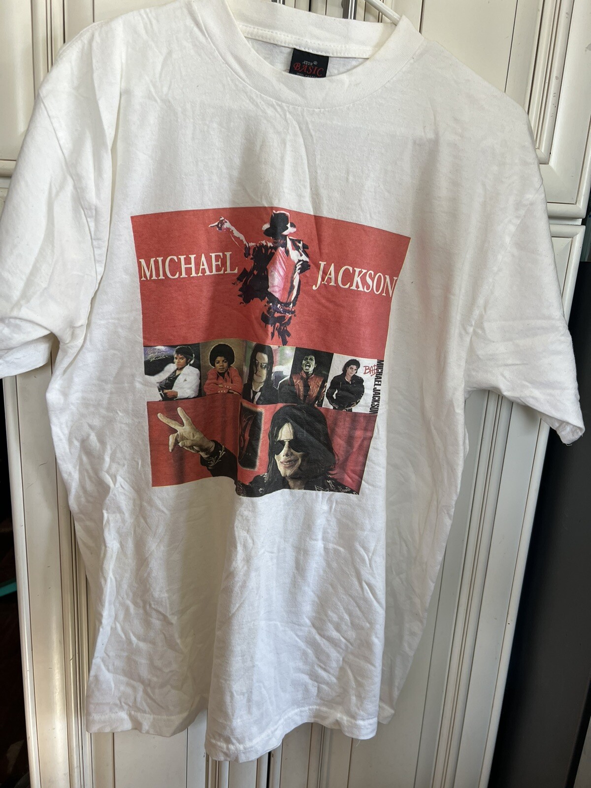 Vintage Michael Jackson Aeon Basic 100% Cotton T-… - image 9