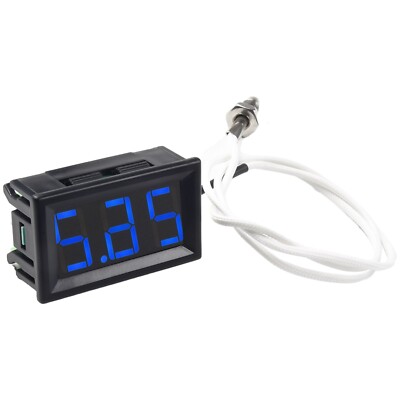 Industrielles Digital Thermometer mit K Type Thermoelement 30 bis 800 Grad C