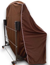 Hardtop Stand Roof Stand Hardtop Trolley with Hardtop Cover Brown Porsche 356