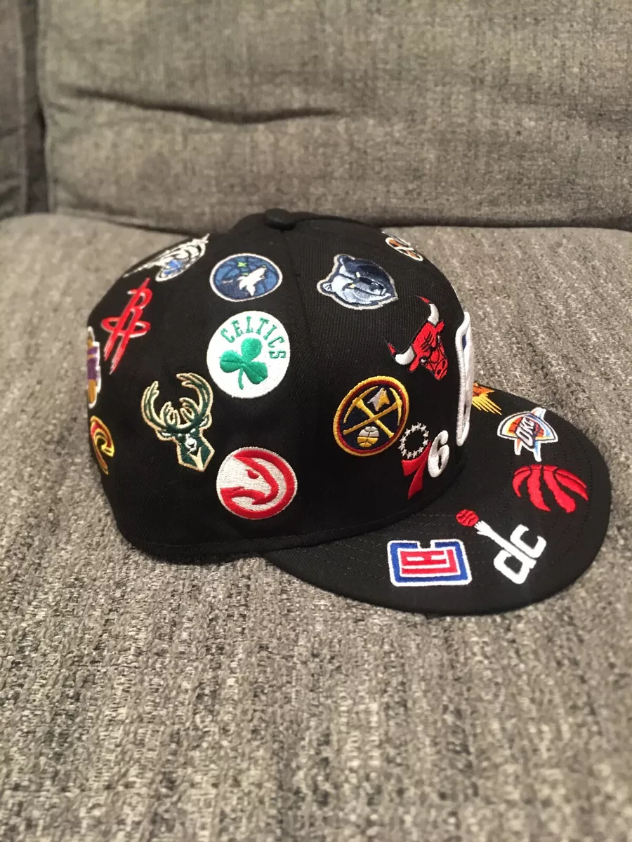 New Era 59FIFTY NBA All Over Team Logos Fitted Hat 8