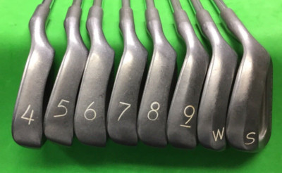 EXCELLENT! Ping Eye 2 + Plus Iron Set SERIAL NUMBERS MATCH Orange Dot 4-SW #PE75