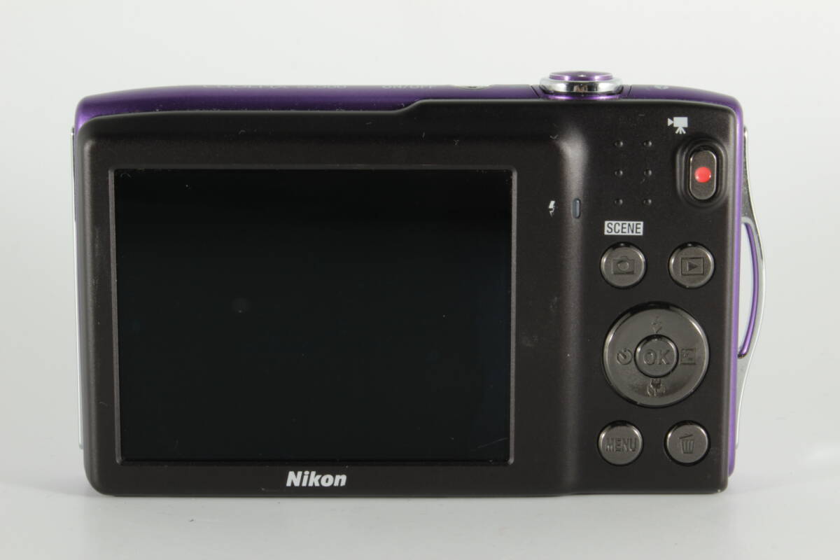 Nikon COOLPIX S3300 Purple 16.0MP 6x Zoom Digital Camera Nikon COOLPIX S3300 Purple 16.0MP 6x Zoom Digital Camera