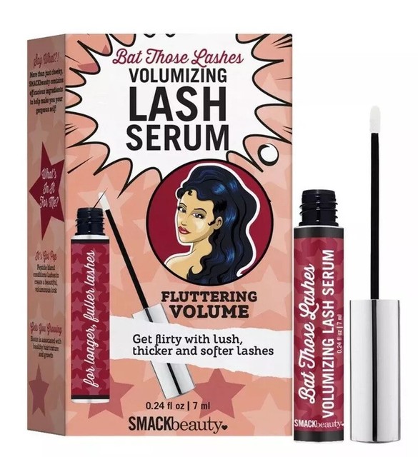 SMACK BEAUTY Bat Those Lashes Volumizing Lash Serum 0.24oz 7ml FULL