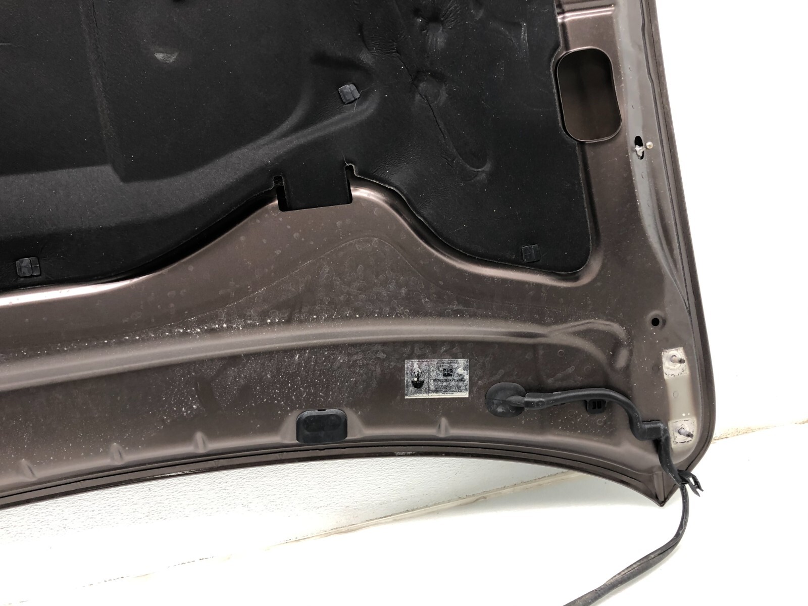 2014-2020 MASERATI GHIBLI FRONT HOOD PANEL OEM 525A -BRONZO SIENA METALLIC #NOTE