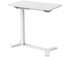 ESMART EAC-121WW Stolik boczny elektryczny regulowany wysokość 70 x 40 cm (biały)