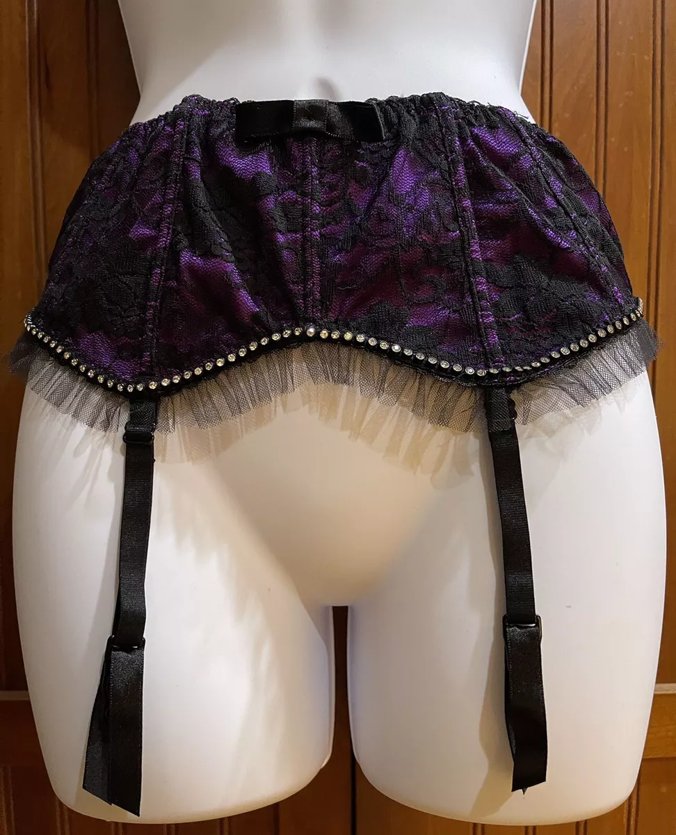 Garter top belt skirt