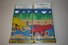 Imperial Wallcoverings Juvenile Borders Roadworks Construction Kids Pre-Pasted