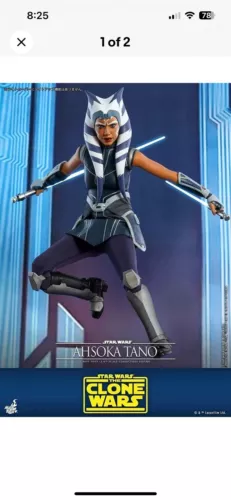 Hot Toys SW The Clone Wars Ahsoka 1/6th Scale Figure🔥BRAND NEW SHIPS FAST!!🔥
