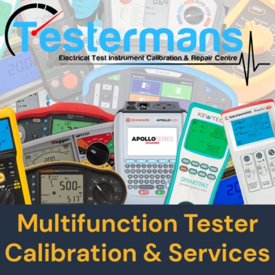 Full Service for Multifunction Testers, All brands, We Collect & Return Delivery