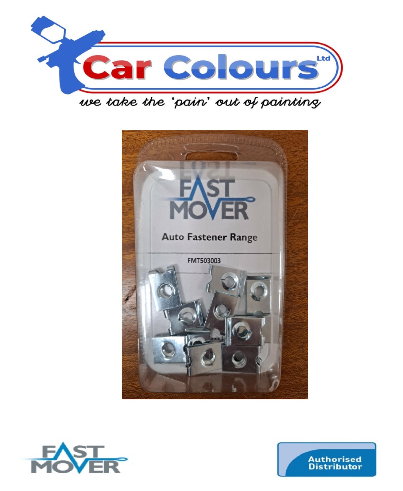 U-Nut Speed Fastener No.14 6.3mm 10 Pack