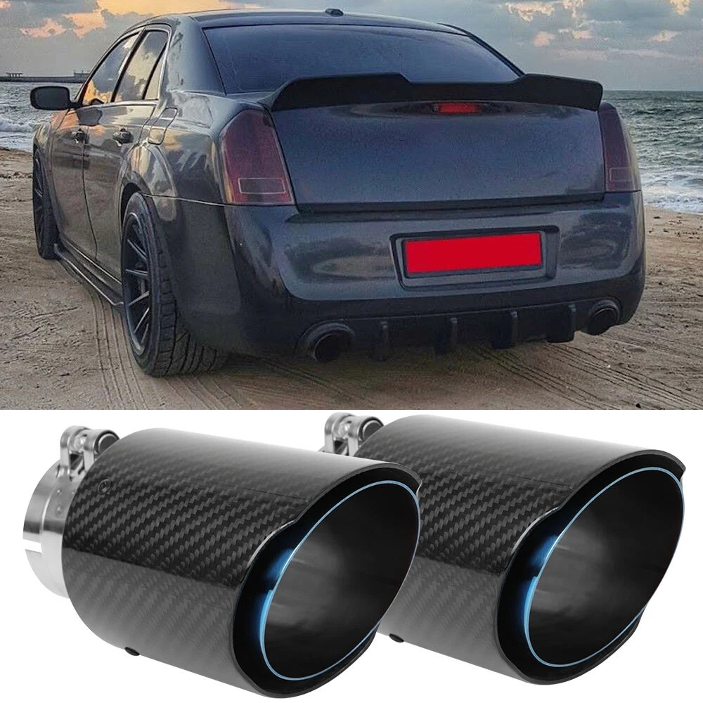 15-19 CHRYSLER 300 REAR BUMPER CHROME EXHAUST TAILPIPE LEFT
