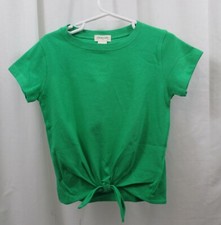 Girl's J Crew Crew Cuts Tie Front T Shirt 4 - 5  NWT