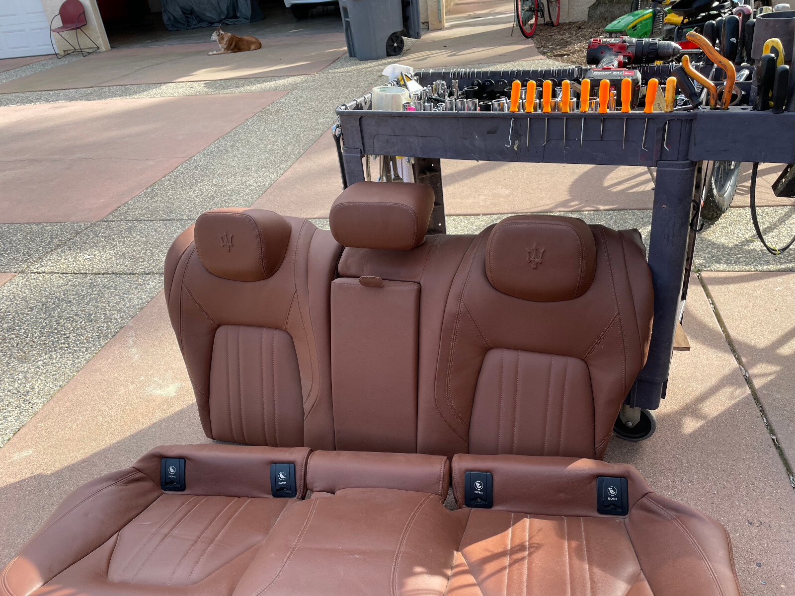 MASERATI sedan leather seats - full set