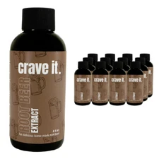 Crave It 4 Ounce Root Beer Extract - Easiest Homemade Root Beer, Makes 4 Gallons