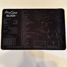 Pro Case Glock Cleaning Mat 17 X 11 in.
