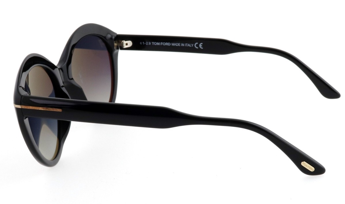 Maxine Tf763 Tom Ford Maxine Round Polarized Sunglasses TOM FORD