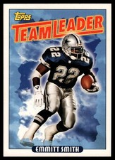 1993 Topps Emmitt Smith  #173 Dallas Cowboys TL Football Card