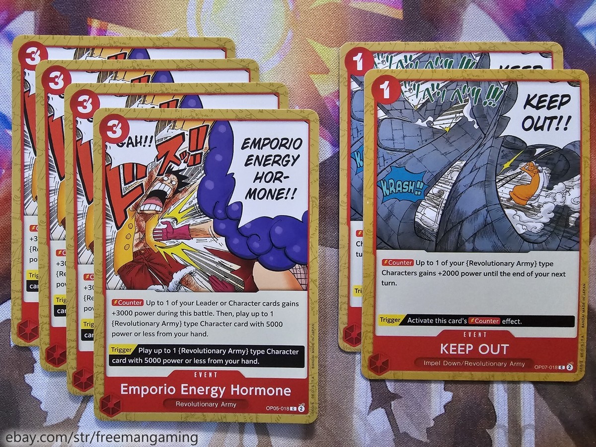 One Piece TCG Belo Betty Deck 61 Cards OP05-002 Sabo Koala Red