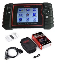 VOLVO SAAB Diagnostic Scanner Tool SRS ABS BRAKE LIGHT RESET iCarsoft VOL V2.0
