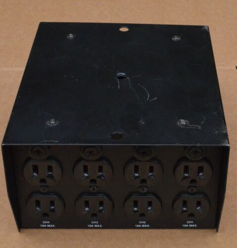 Elation Lighting Power Pack EL-P410 DMX 4 Channel 8 10A Outlets - DMX Controlled - Picture 3 of 3