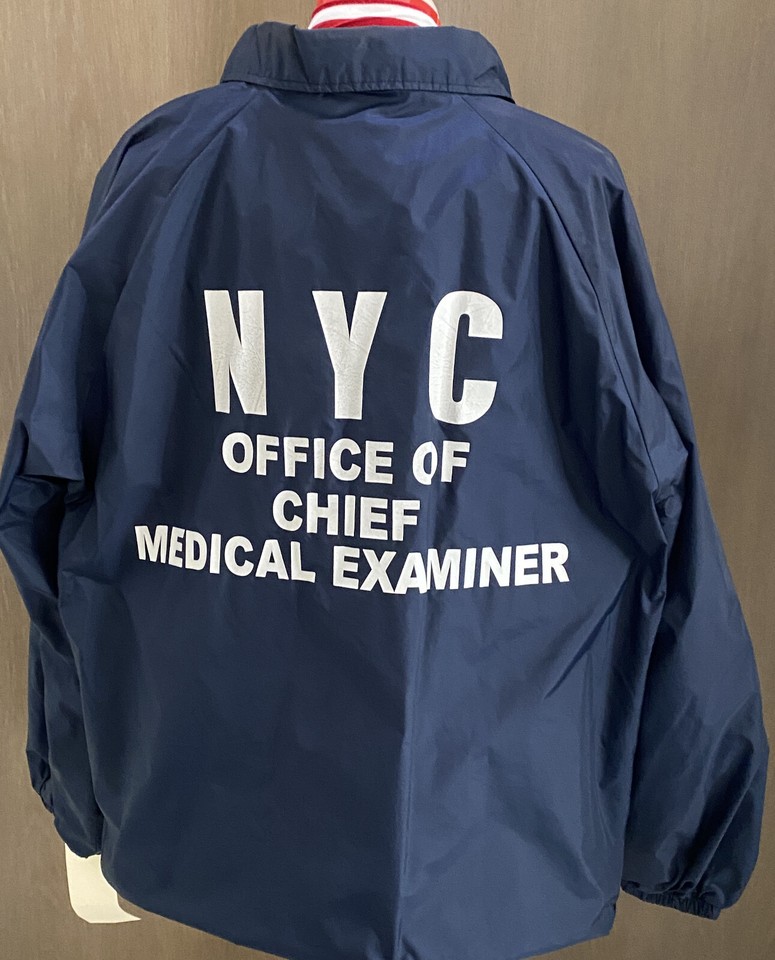 New York Chief Medical Examiner Jacket Costume Production New S M L XL