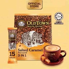 OLDTOWN White Coffee 3in1 Extra Rich 35g x 15sticks (Salted Caramel )FREE SHIPP