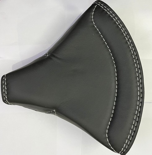 Housse De Selle Cuir Noir Pour Royal Enfield, Triumph, BSA - Solo Avant - Facile à Nettoyer