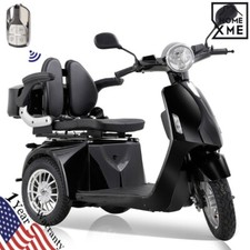 Heavy Duty Mobility Scooter 3 Wheels 800W 3 Speed 36 Miles 330lbs fit Elder