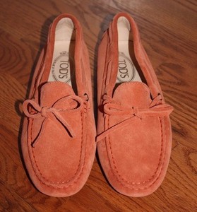 tod's suede moccasins