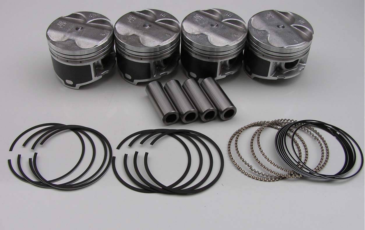 NIPPON RACING JDM ITR USDM P73 PISTONS HASTINGS RINGS B18C1 GSR 81.50MM