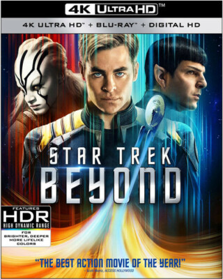 BLU-RAY Star Trek Beyond (Ultra HD, Blu-Ray, 2016) NEW 4k