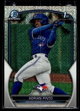 Adrian Pinto 2023 Bowman Chrome Mega Box Mojo Refractor D Card #BCP-250