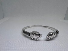 Classic 925 Sterling Silver Bracelet - Elephant Sign
