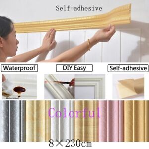  3D  Waterproof Foam  Wall Stickers Self Adhesive  Wallpapers  