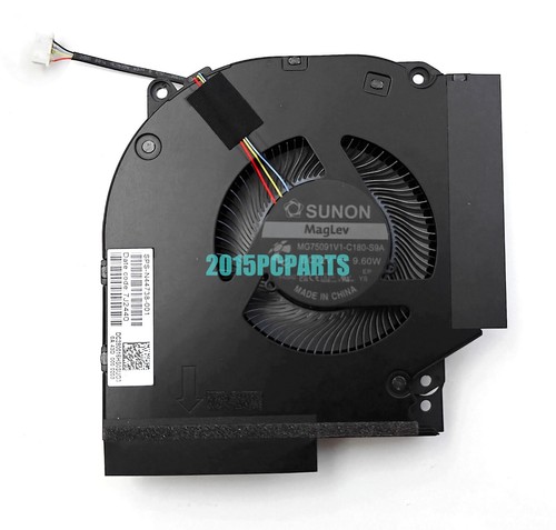 New HP Victus 16-R 16-R0073CL TPN-C169 CPU / GPU Cooling Fan N44738-001 DC12V - 第 4/6 張圖片