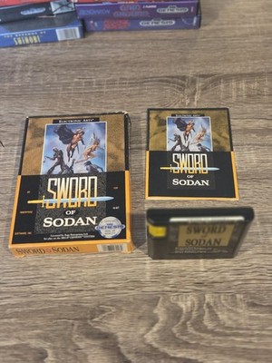 Electronic Arts Sword of Sodan Sega Genesis 1990 Manual Included Fantasy RPG
