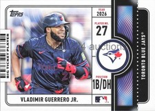 2026 TOPPS MLB - Vladimir Guerrero Jr. - Big Ticket Player #BTP-17 Toronto Blue