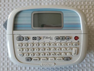 Brother P-Touch Personal Label Maker PT-90 Electronic Labeling System - M Tape
