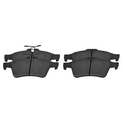 Ceramic Slotted Brake Pads Rear Left Right for Multiple Vehicles
