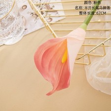 Bouquet r??aliste Calla Lily avec longues tiges parfait pour la d??coration de s