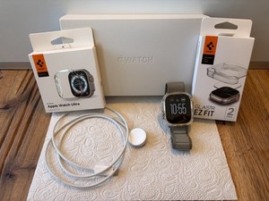 Apple Watch Ultra 2 Titanium WIE NEU 100% Akku