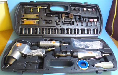 #ad DAPC DeVilbiss Air Power Impact Wrench Ratchet Wrench Die Grinder set $99.95