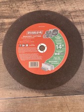 NEW Diablo DBD140125A01C 14" x 1/8" x 1" Masonry Cut-Off Disc