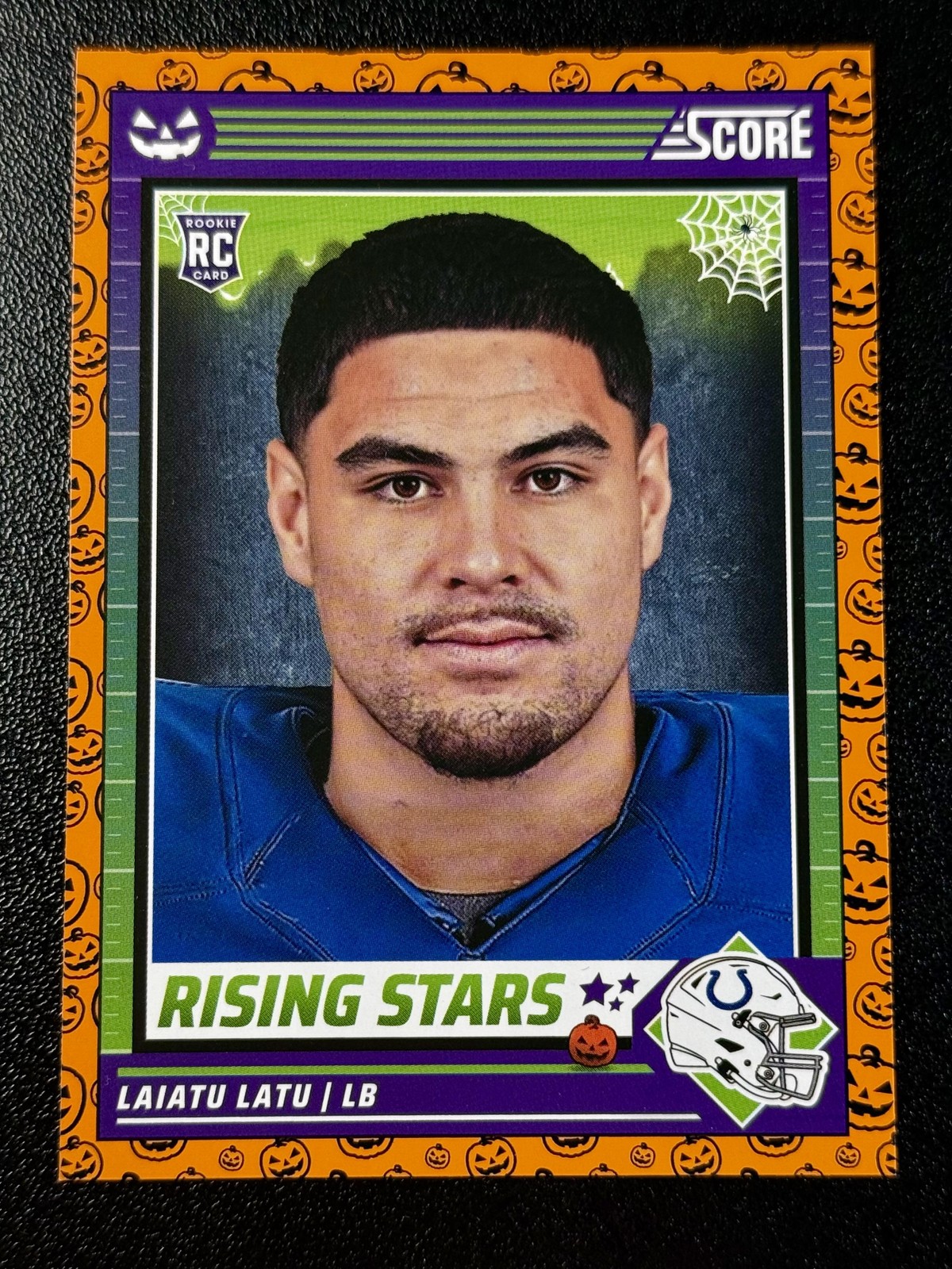 Laiatu Latu Panini Score-A-Treat Rising Stars #35 Pumpkin