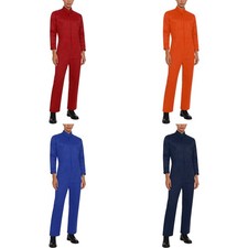 Women Coveralls Construction Rompers Workwear Jumpsuit Pants Bodysuit Long
