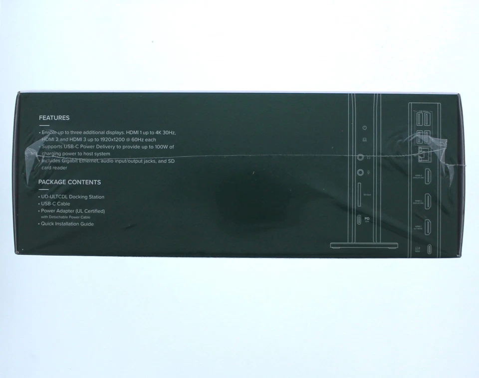 Plugable 13-in-1 USB-C Triple Monitor Docking Station - Image 2 of 3