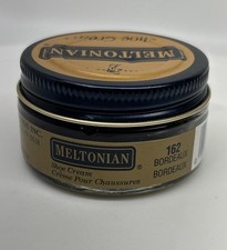 Meltonian 162 Bordeaux Boot and Shoe Cream Polish 1.55 oz made in USA NOS