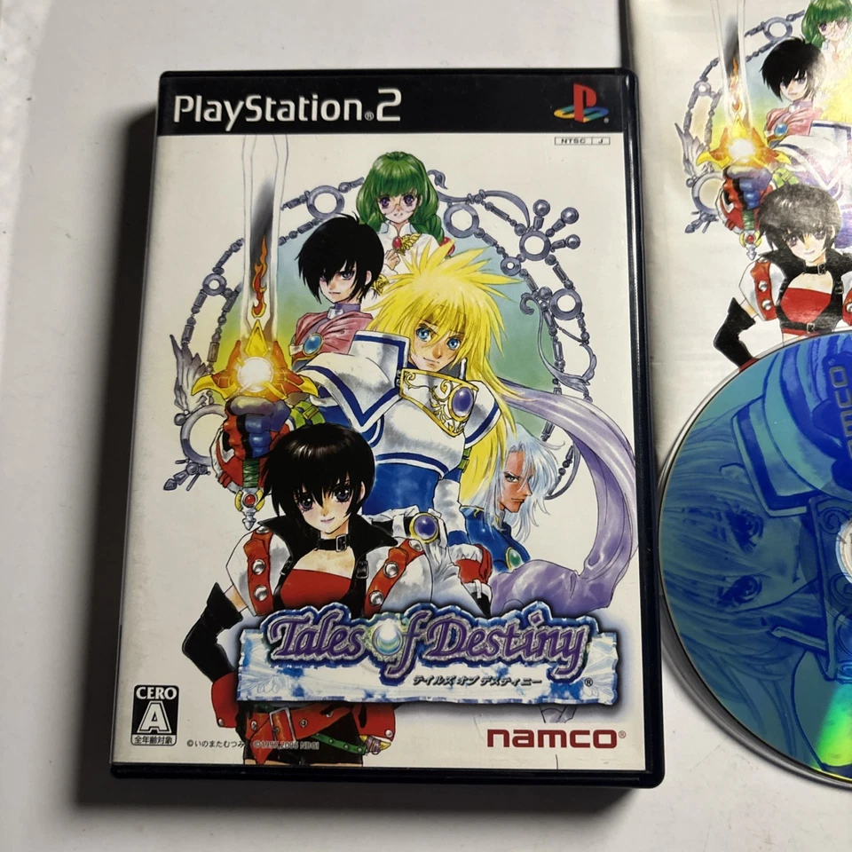 Tales of Destiny PS2 Sony PlayStation NTSC-J JAPAN Game Complete - Image 2 of 4